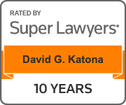 Super Lawyers David Katona 10 Years